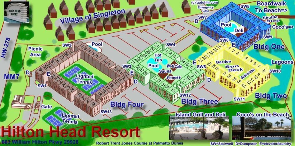 הילטון הד איילנד Hilton Head Resort מראה חיצוני תמונה